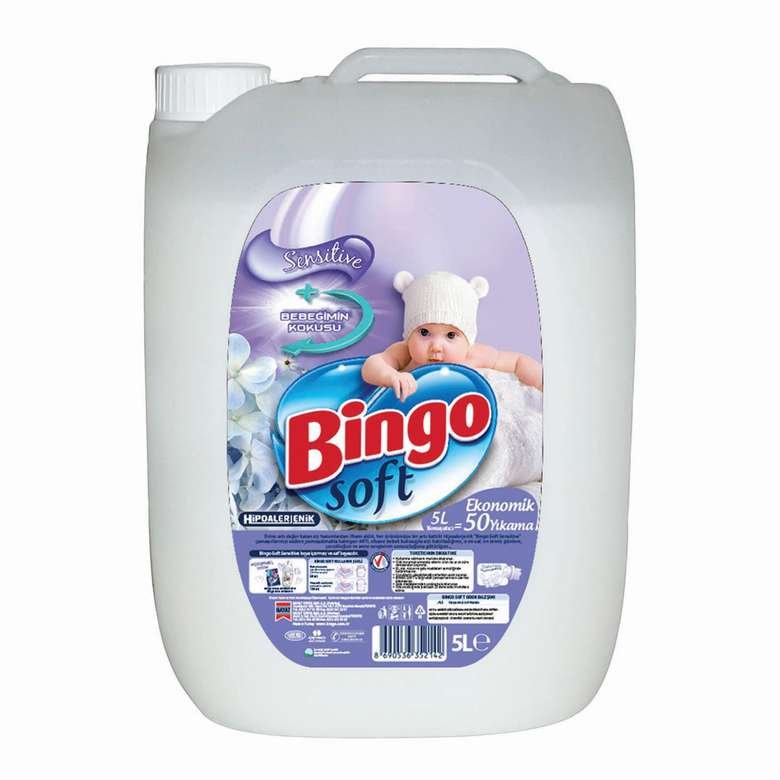 Bingo Soft Çamaşır Yumuşatıcısı 5 L