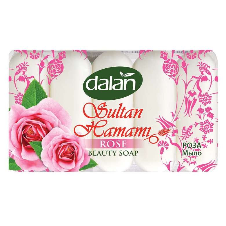 Dalan Sultan Hamamı Sabun Gül Kokulu 5x75 G