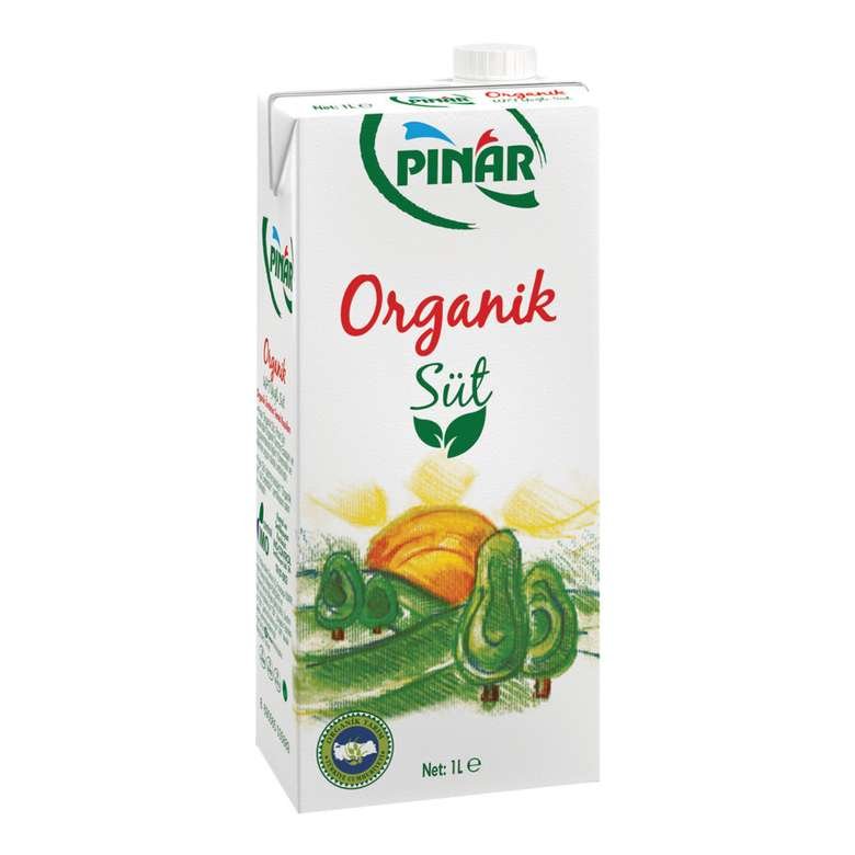 Pınar Süt Organik (%3 Yağlı) 1 L