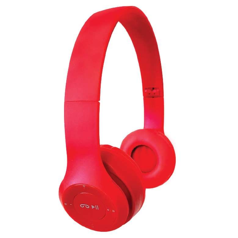 Go Smart Kulaküstü Bluetooth Kulaklık Kırmızı