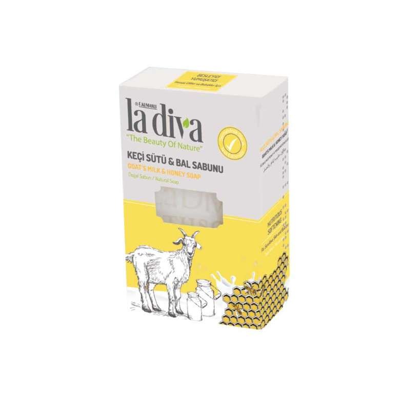 La Diva Doğal Keçi Sütü Katı Sabun 100 G