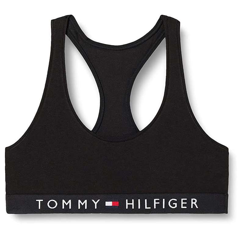 Tommy Hilfiger UW0UW02037-990 Kadın Bralet Spor Atlet  Siyah
