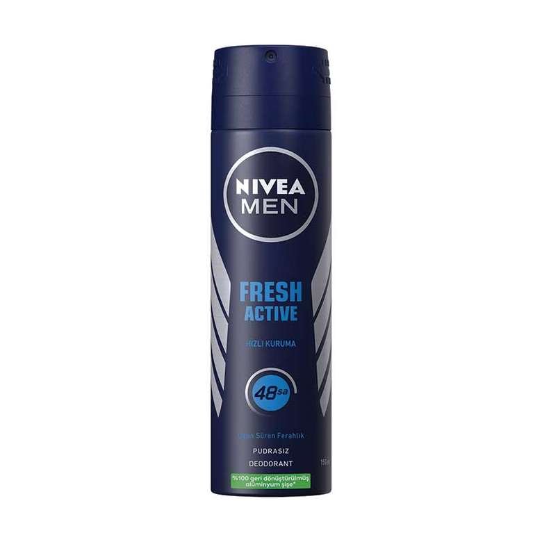 Nivea Fresh Erkek Spray Deodorant 150 ml