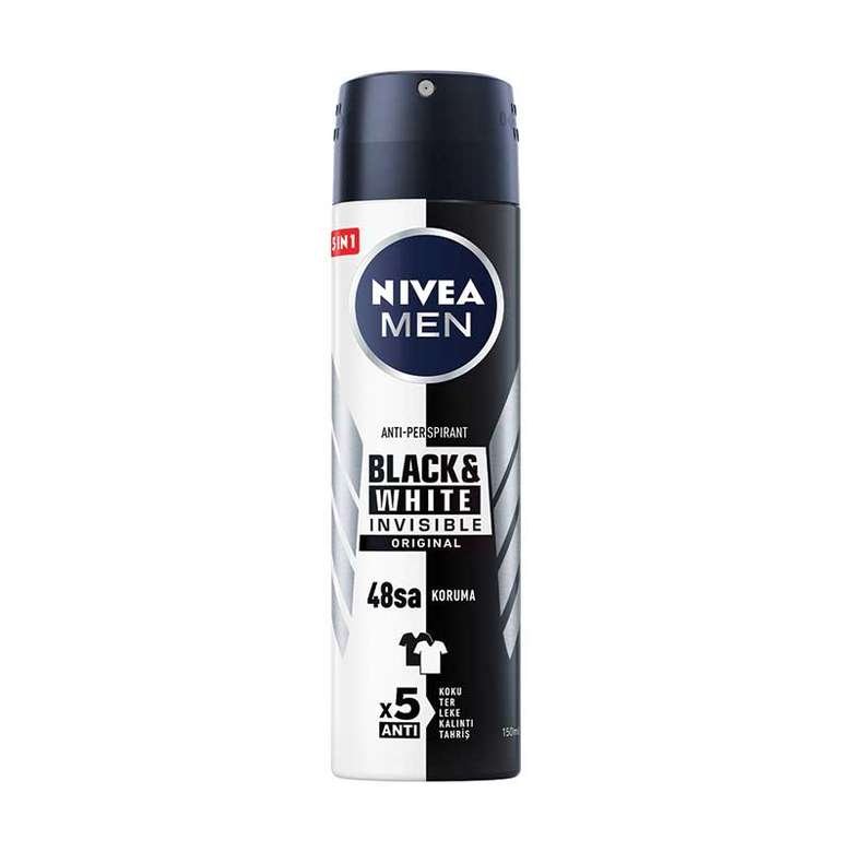 Nivea Invisible Black&White Sprey Deodorant 150 ml