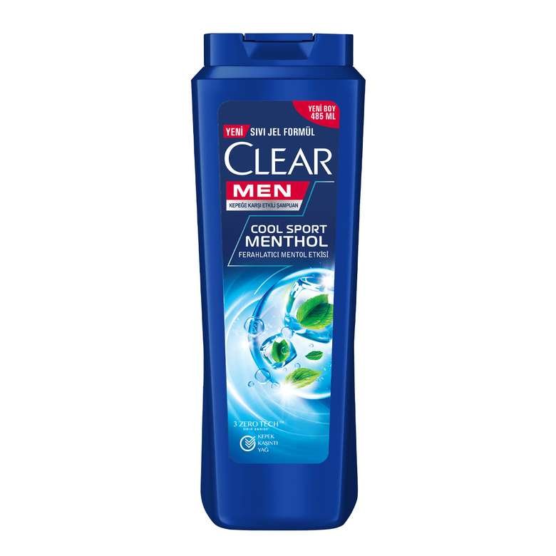 Clear Men Cool Sport Menthol Kepeğe Karşı Etkili Şampuan 350 ml