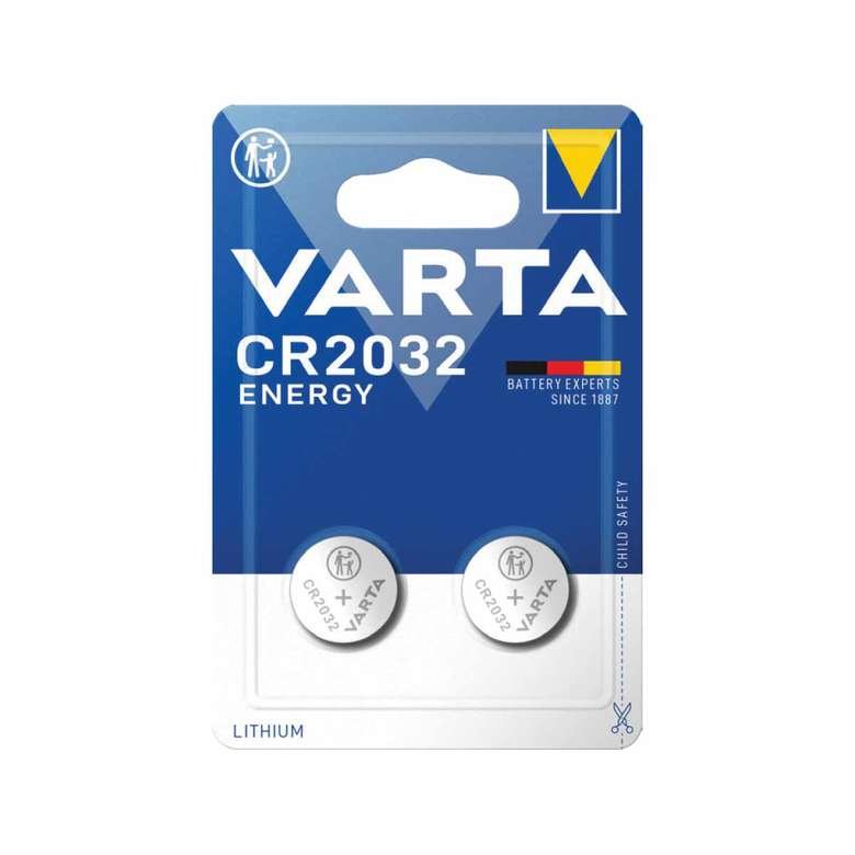 Varta Energy 2032 Düğme Pil 2'li_0