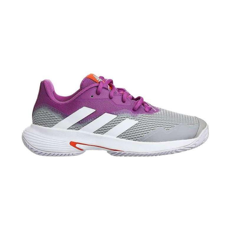 Adidas Courtjam GZ4616 Kadın Spor Ayakkabı Gri Mor