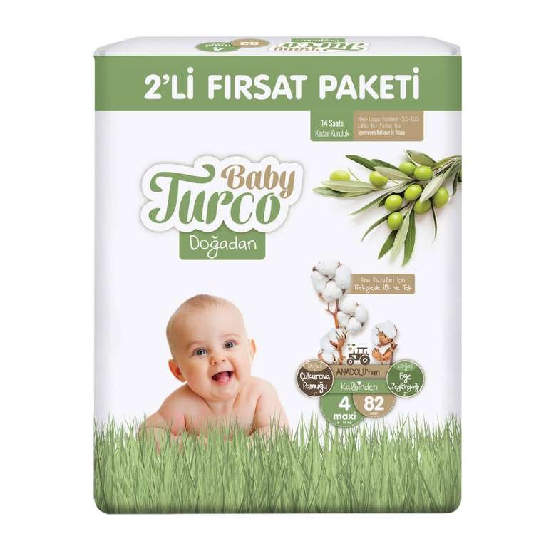 Baby Turco Çocuk Bezi Maxi 82'li
