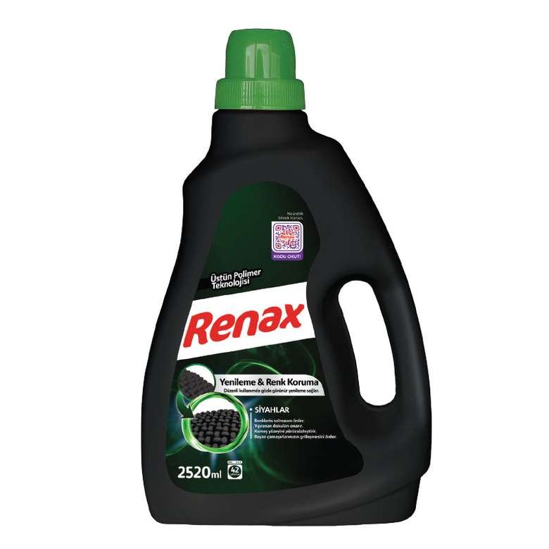 Renax Sıvı Deterjan Siyahlar 2520 ml