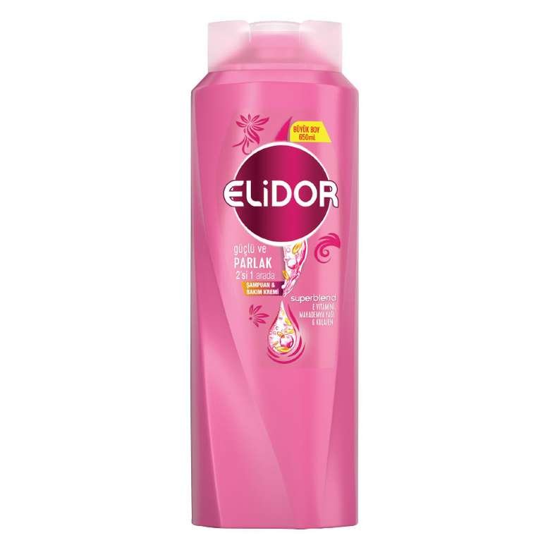 Elidor Güçlü ve Parlak Şampuan 650 ml