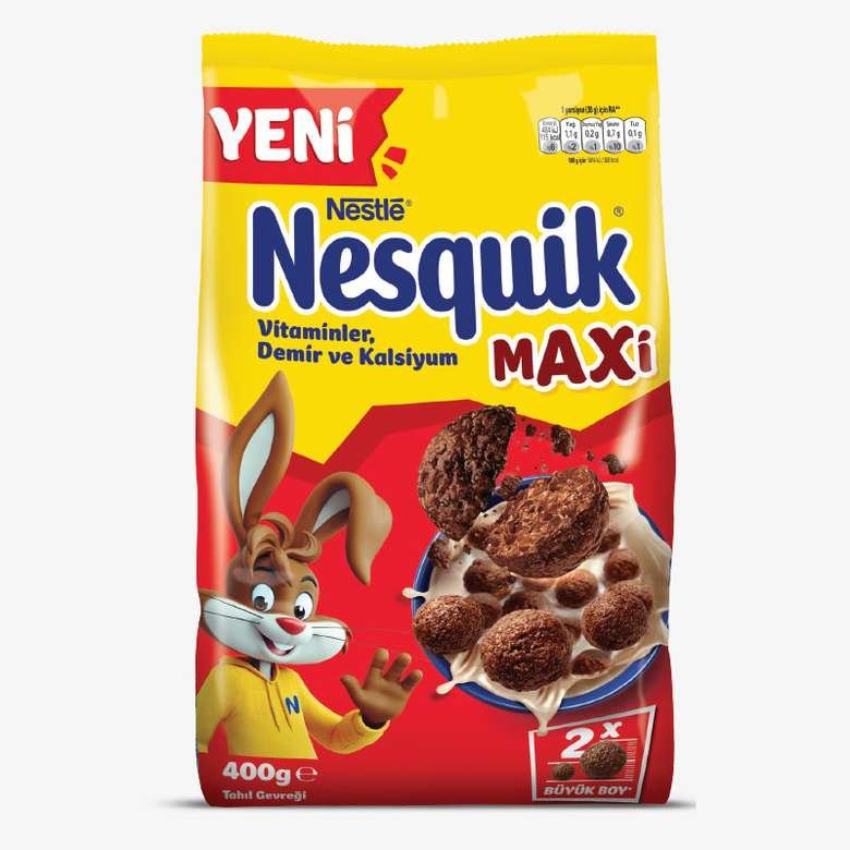 Nestle Nesquik Maxi Tahıl Gevreği 400 G