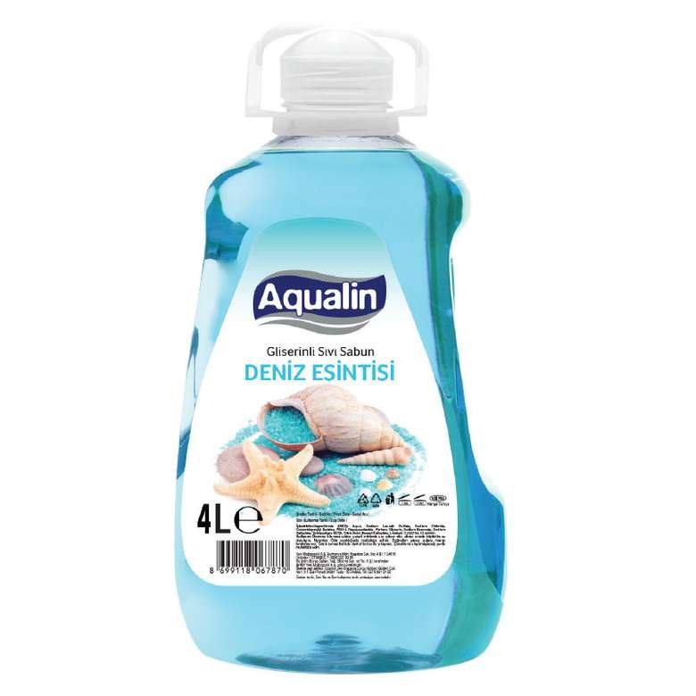 Aqualin Sıvı Sabun Deniz Esintisi 4 L