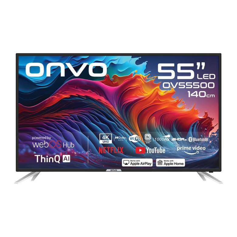 Onvo OV55500 55'' UHD WebOS 2.0 Smart LED TV