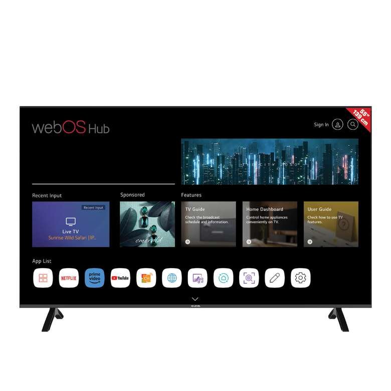Hi Level HL55FMN243 55'' 4K Ultra HD WebOS Smart LED TV